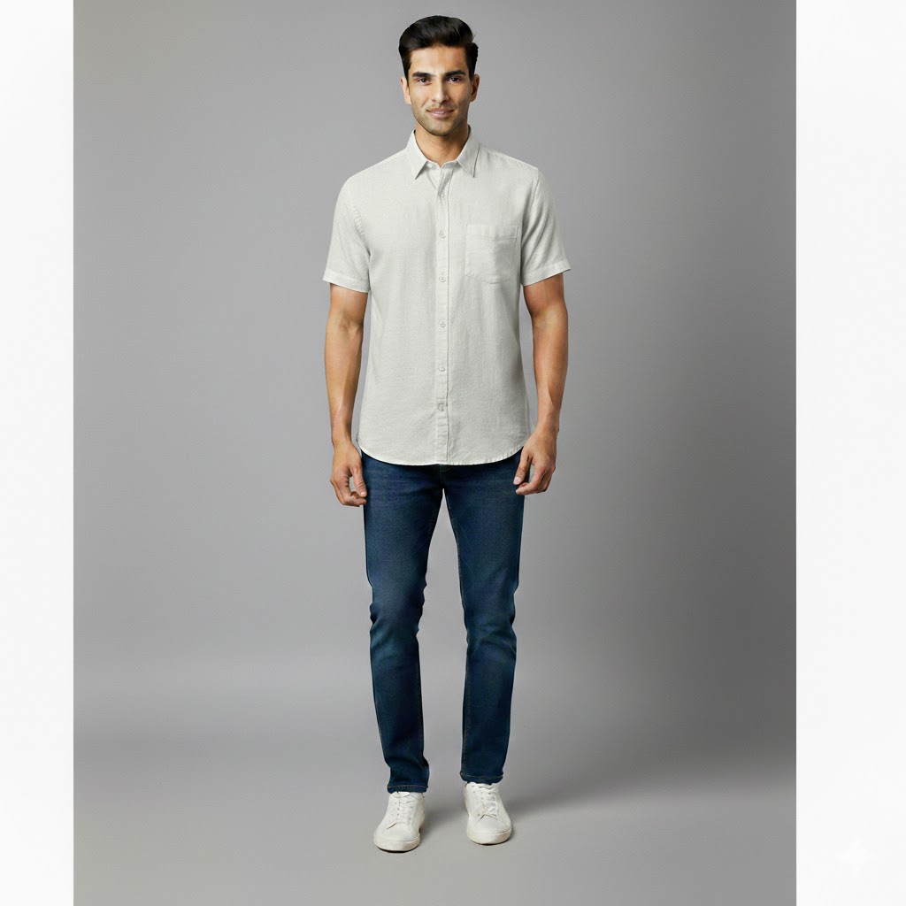 Men’s Regular Collar half sleeve shirt for summer RGCCHS-15