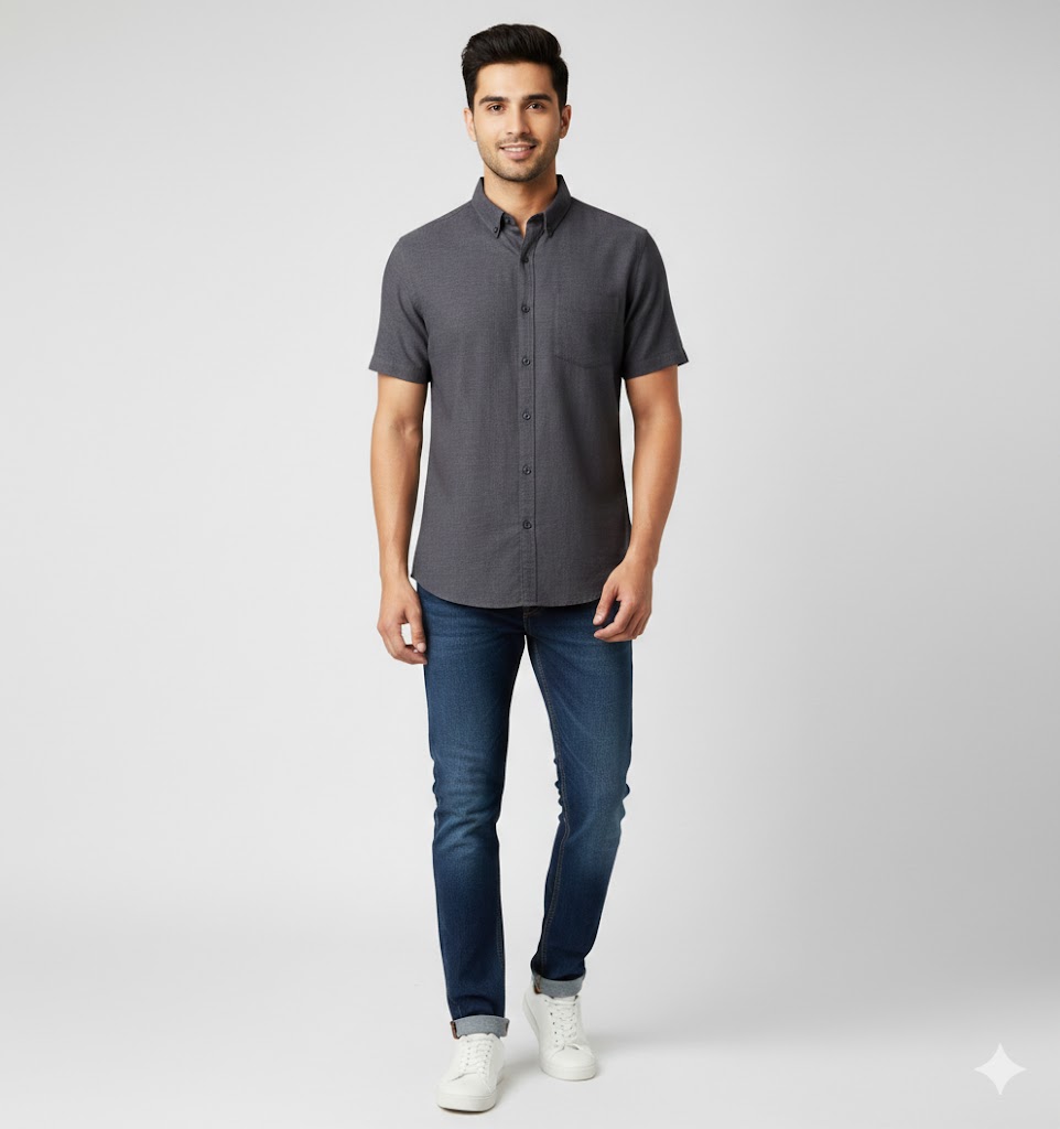 Men’s Regular Collar half sleeve shirt for summer RGCCHS-17